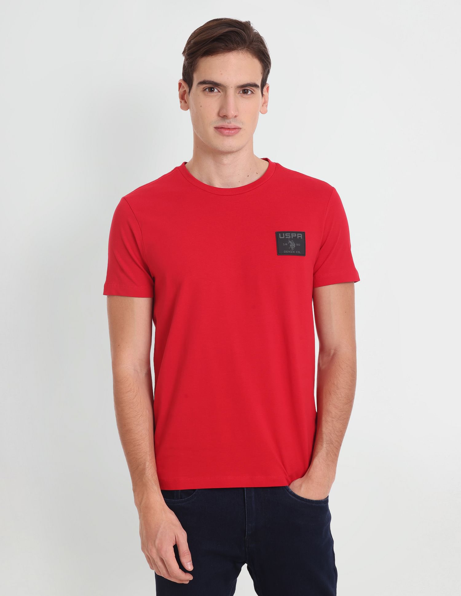 U.S. Polo Assn. Denim Co. Iconic Silicone Patch T-Shirt