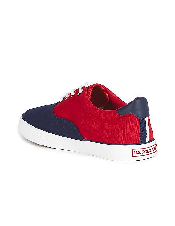 U.S. Polo Assn. Men Colour Block Canvas Brentt Sneakers
