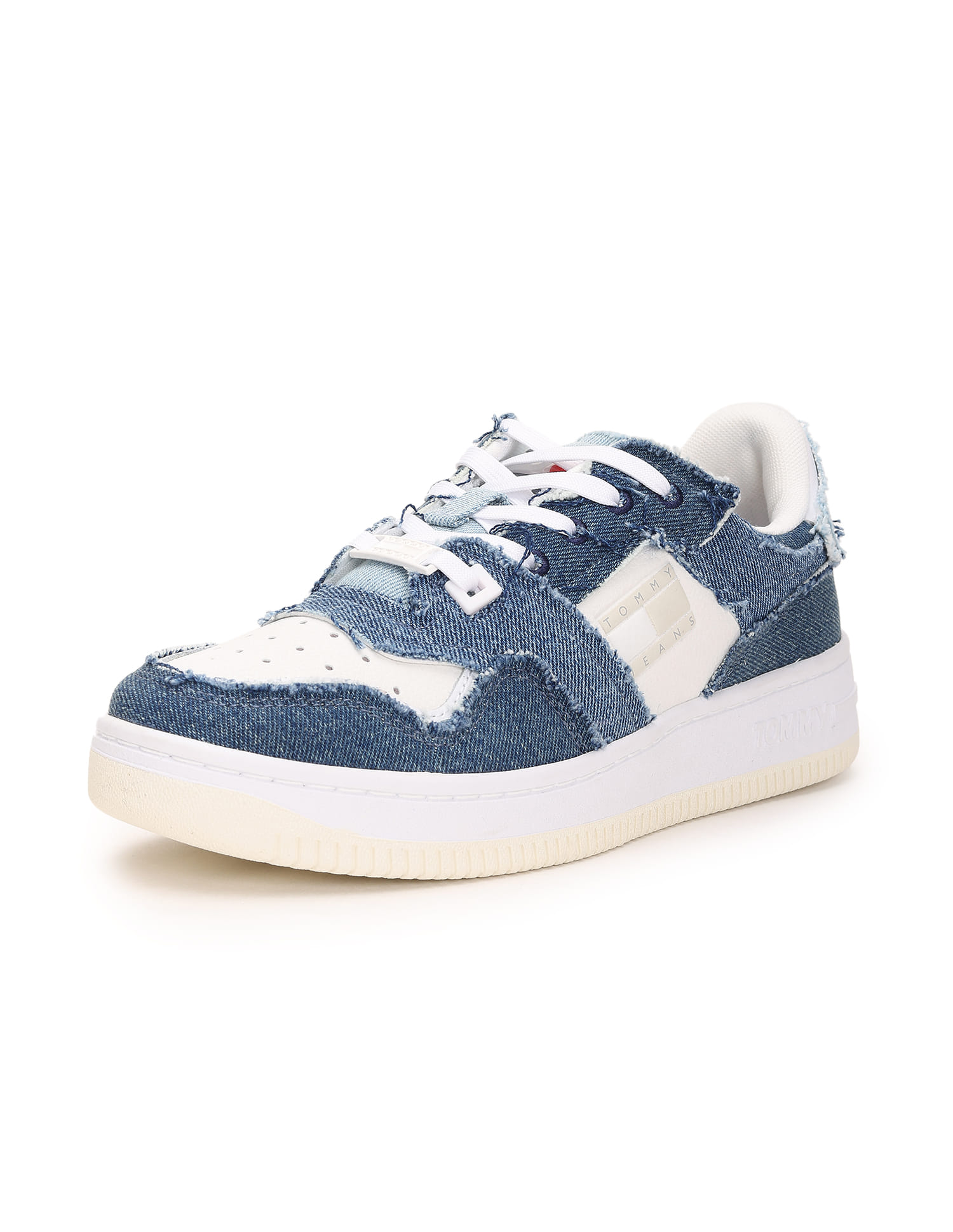 Buy Tommy Hilfiger Women Denim Basketball Sneakers