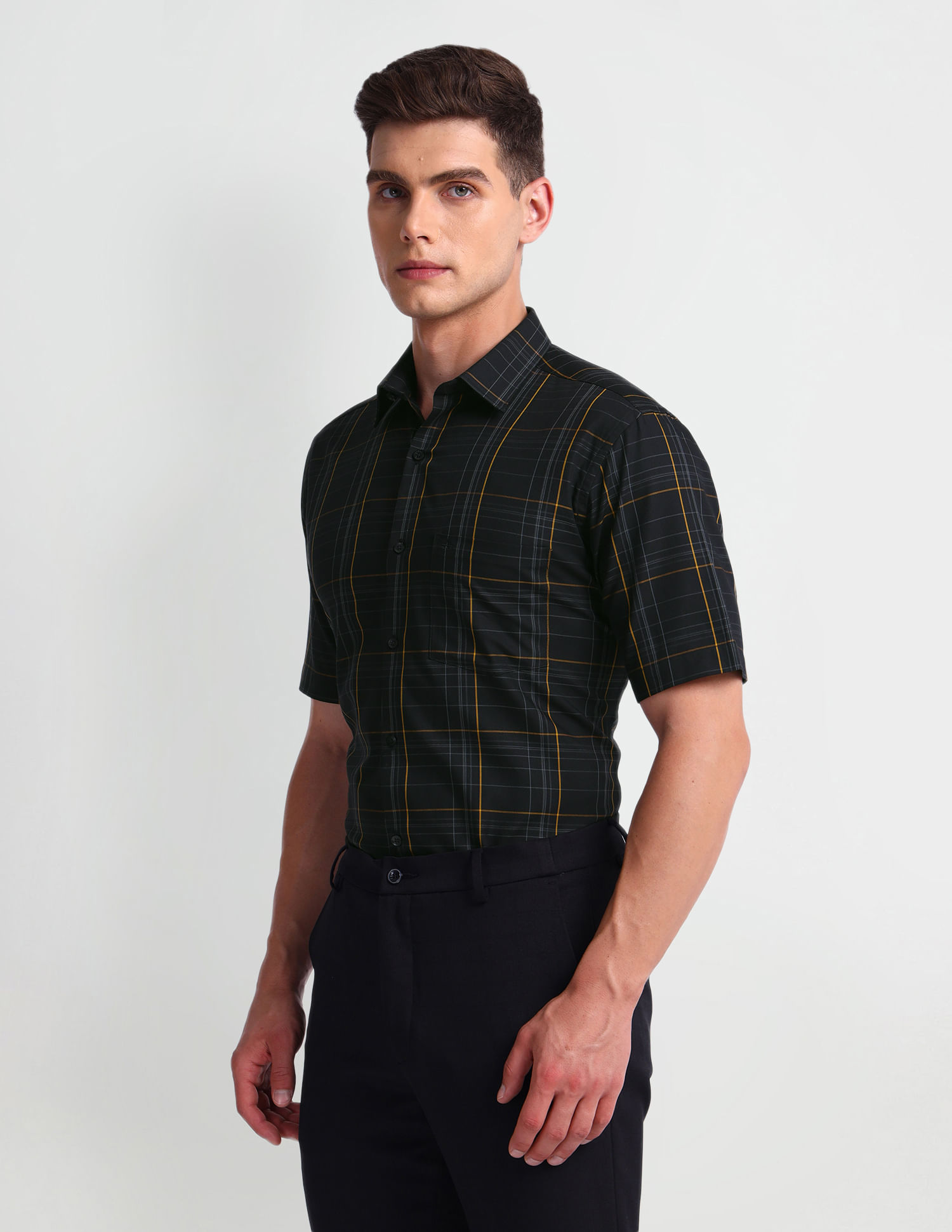 Arrow Pure Cotton Tartan Check Shirt