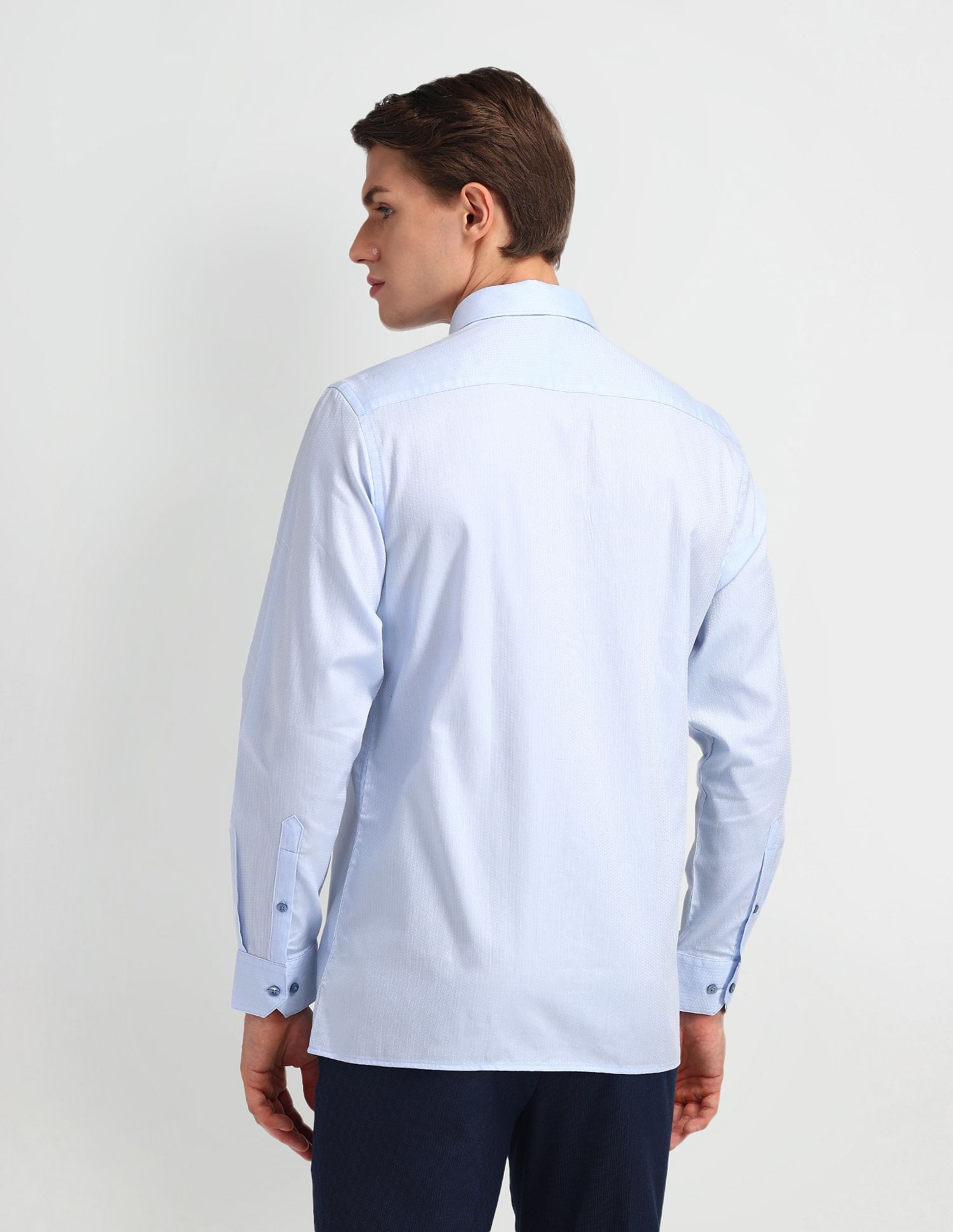 Arrow Liberty Classic Fit  Textured Shirt