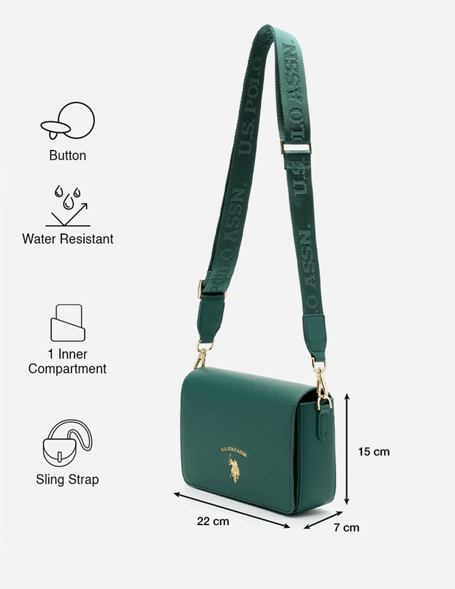 U.S. Polo Assn. Nevah Cross Body Bag