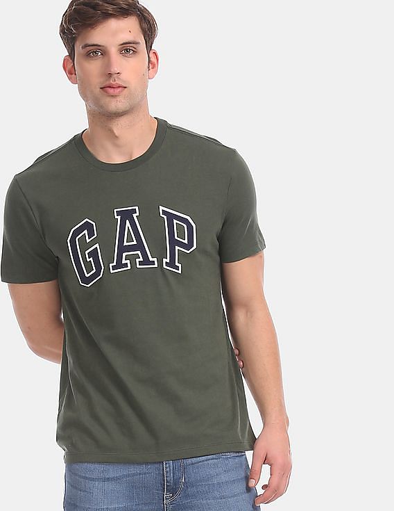 Gap green t best sale shirt