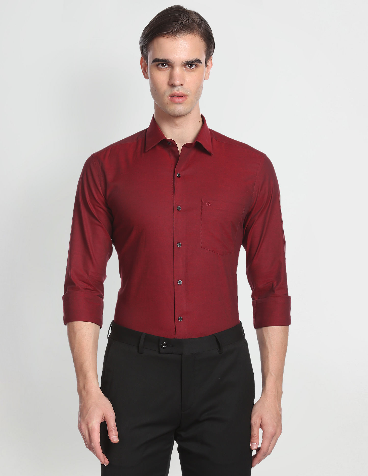Arrow Newyork Solid Dobby Shirt