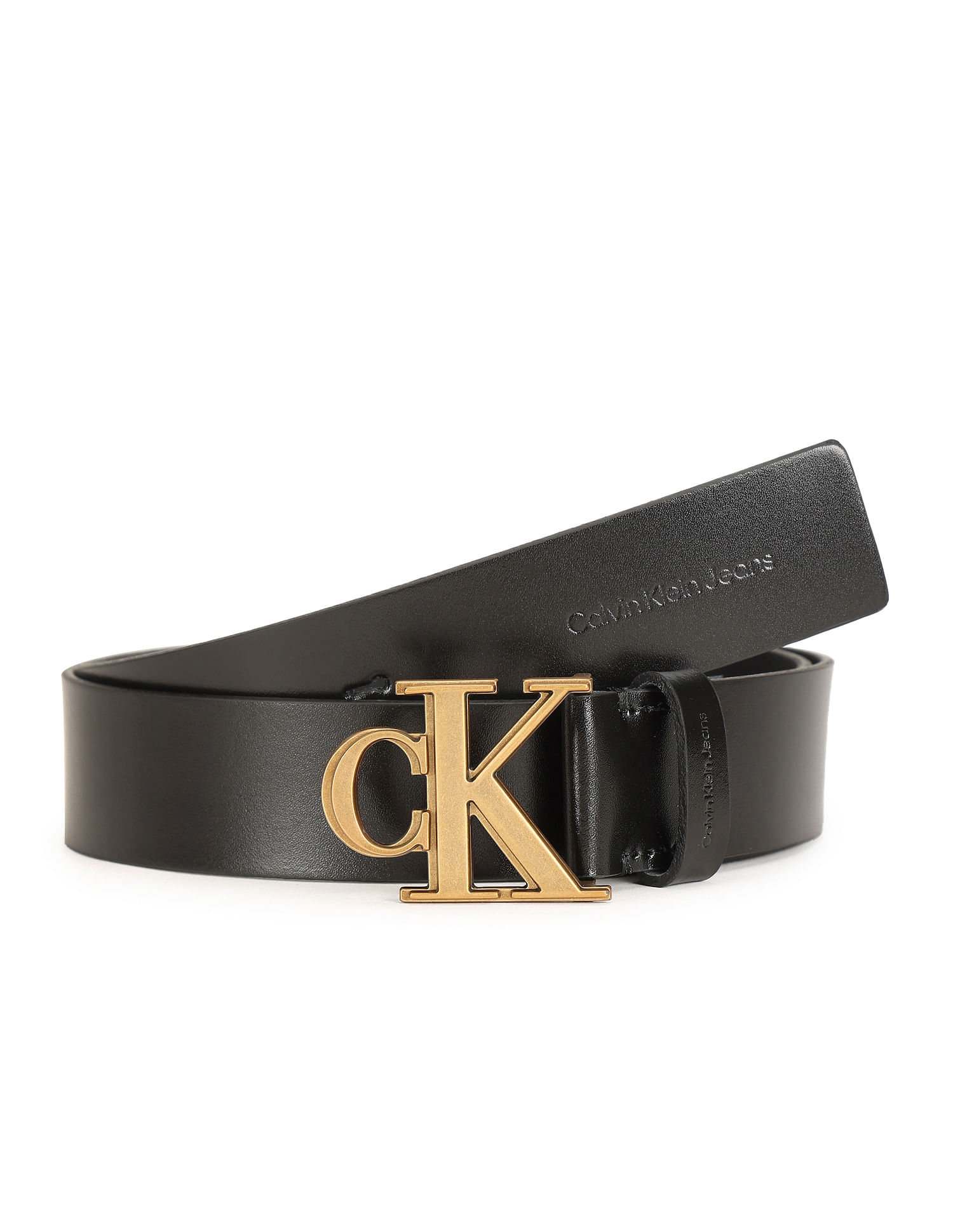 Ck buckle outlet belt