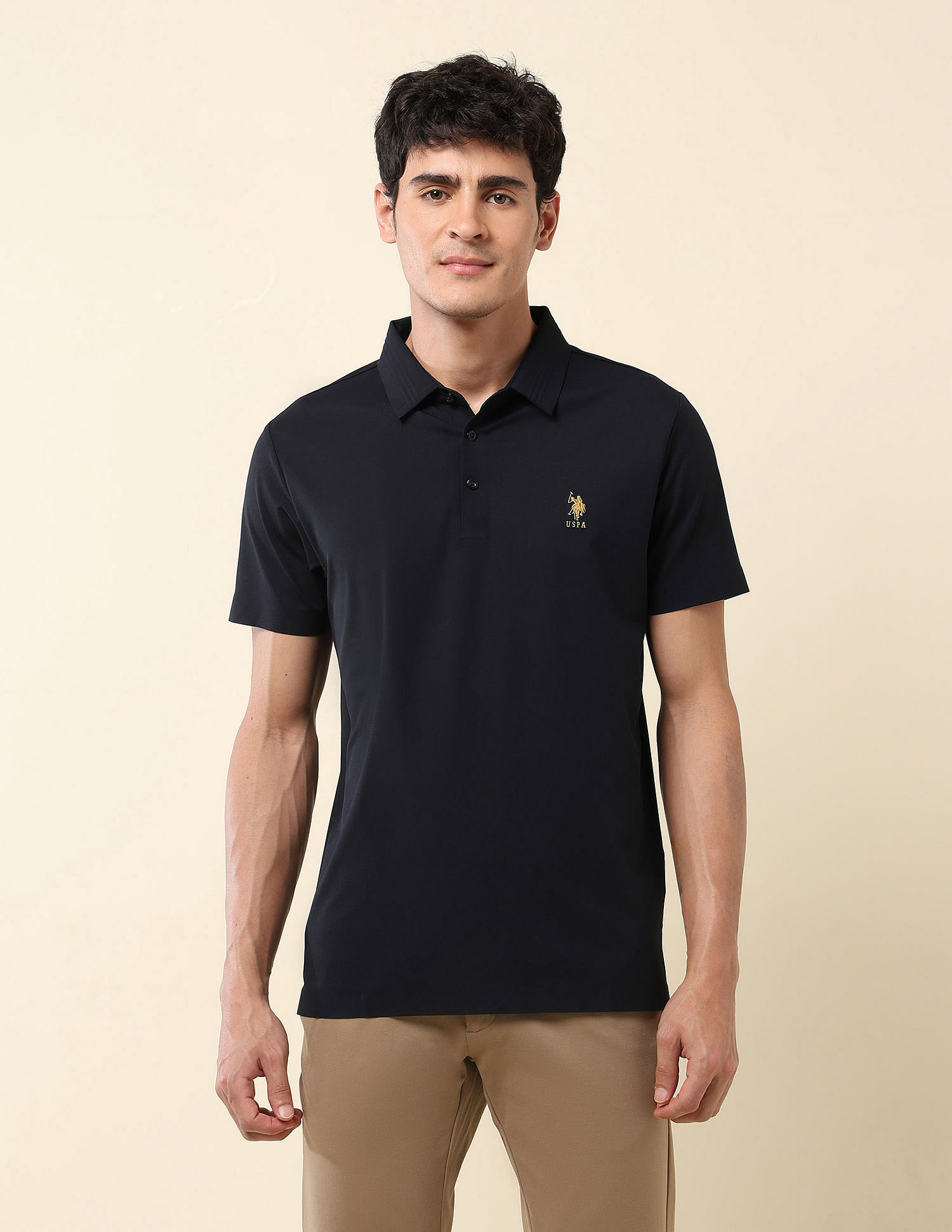 U.S. Polo Assn. Slim Fit Gentlemans Club Polo Shirt