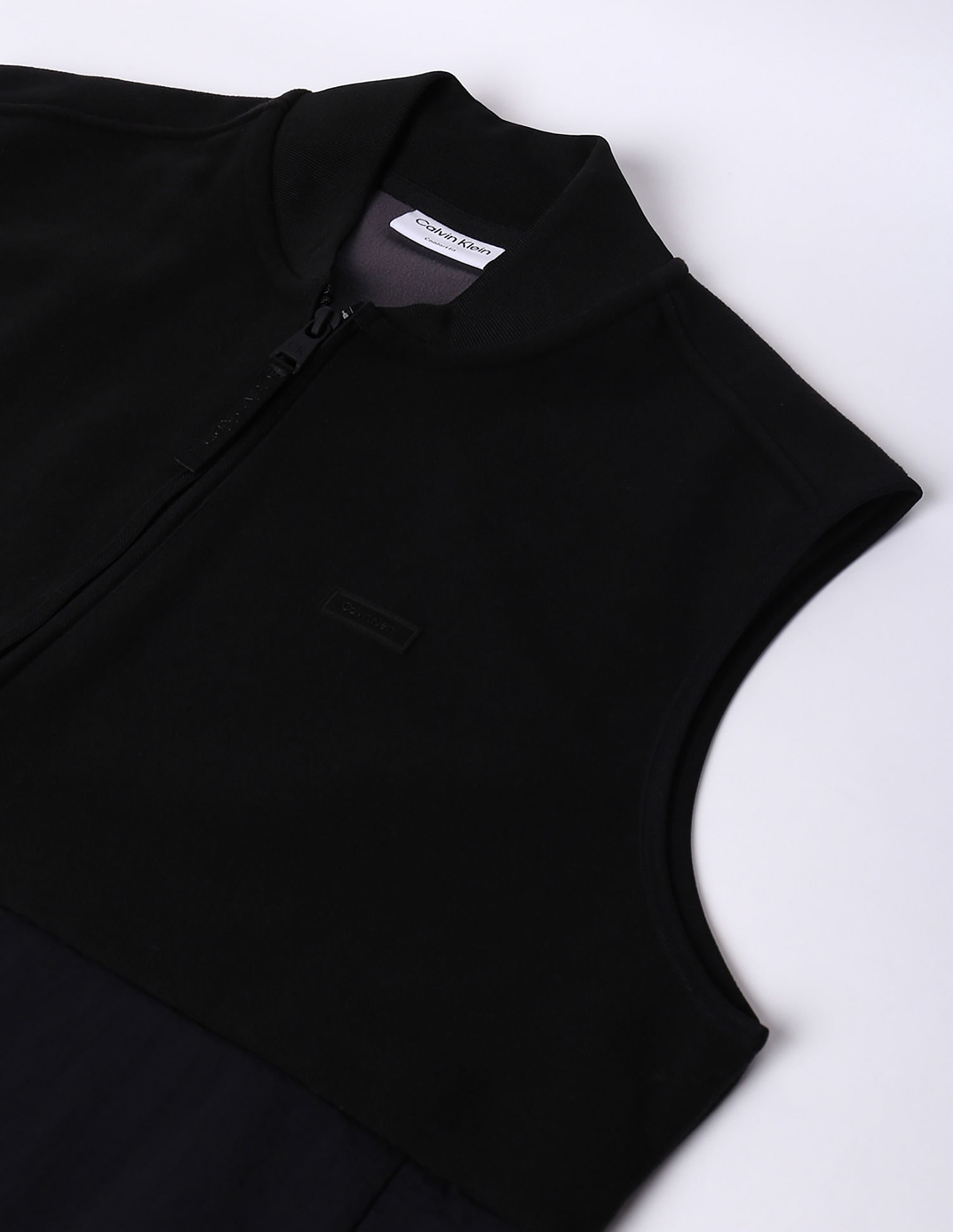 Calvin Klein Bonded Fleece Sleeveless Sweatshirt
