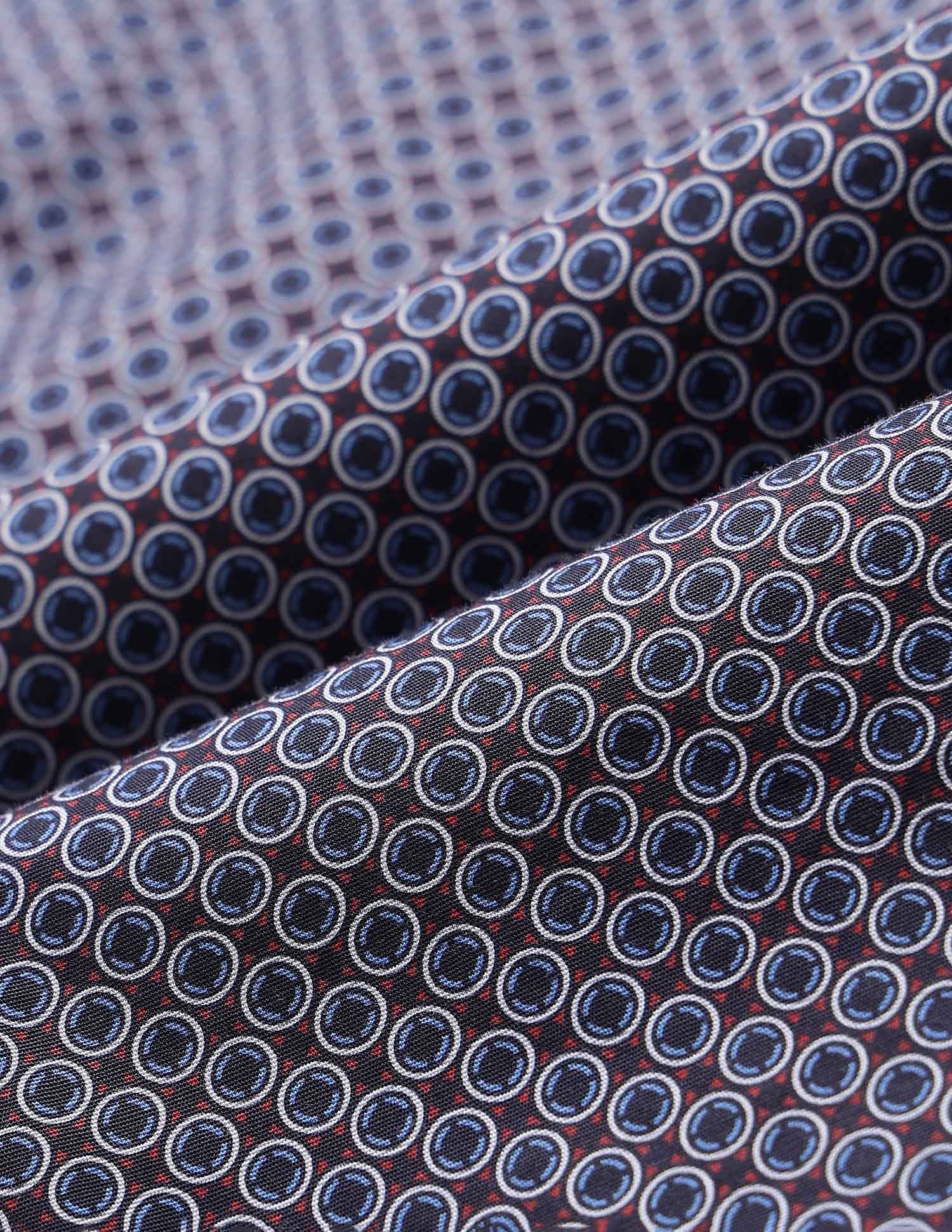 U.S. Polo Assn. Geometric Printed Tailored Fit Shirt
