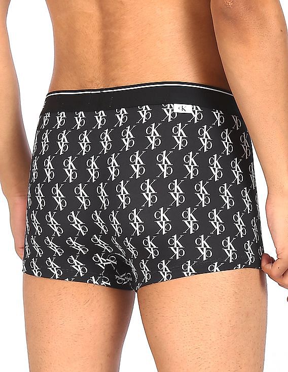 Buy Calvin Klein Underwear Men Black Elasticized Waist