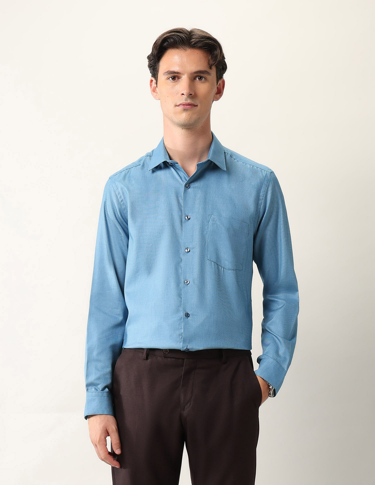 Arrow Liberty Classic Fit Pure Cotton Ceremonial Shirt