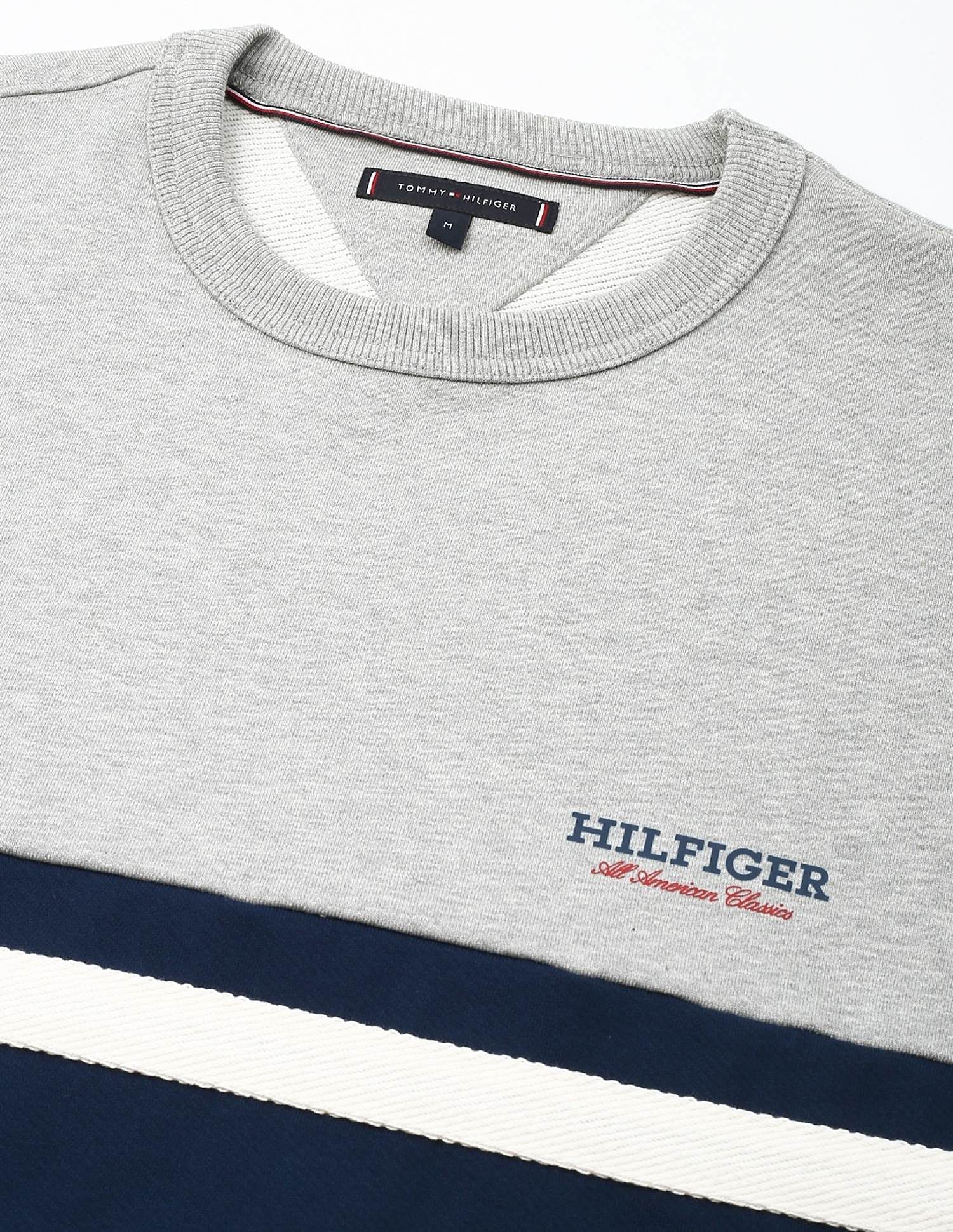 Tommy Hilfiger Colorblock Relaxed-Fit Cotton Sweatshirt
