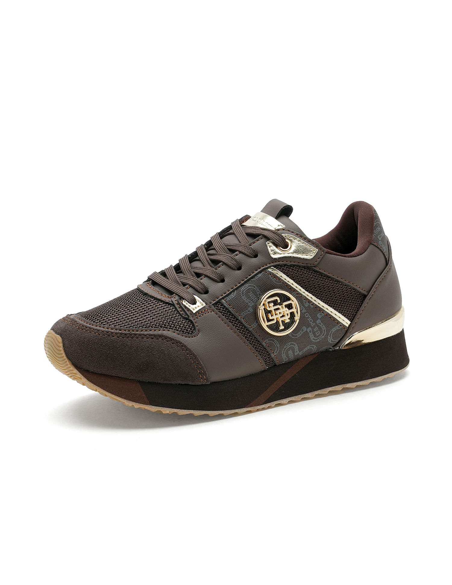 U.S. Polo Assn. Women Metallic Logo Stella Sneakers