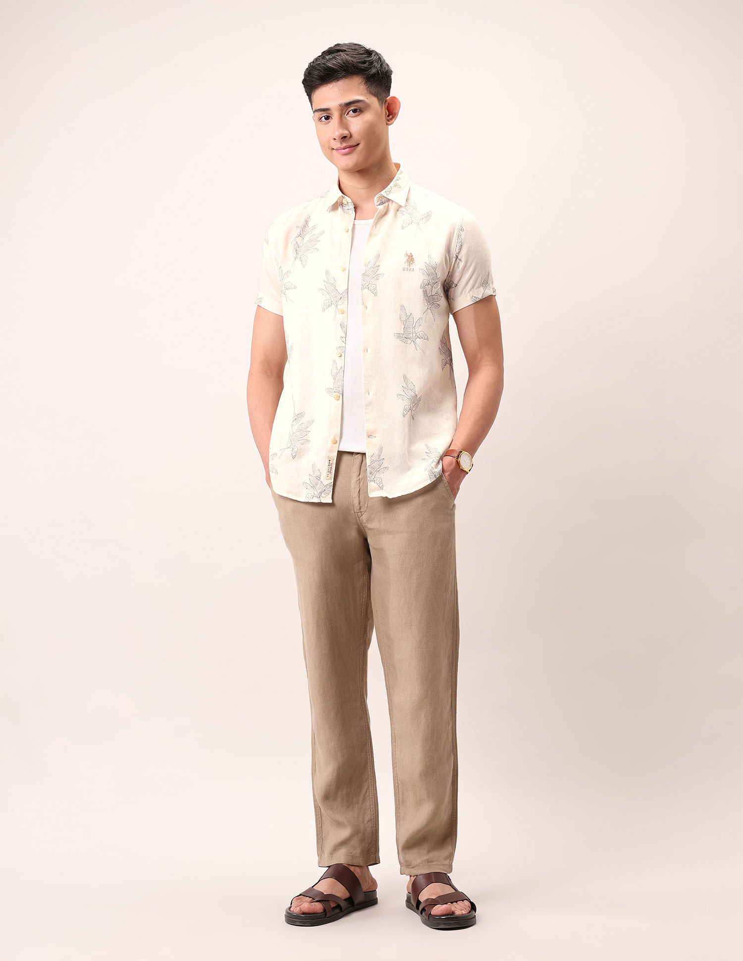 U.S. Polo Assn. Denim Co. Tropical Regular Fit Shirt