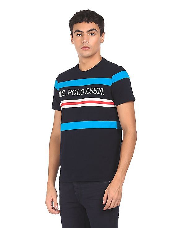 U.S. Polo Assn. Crew Neck Striped T-Shirt