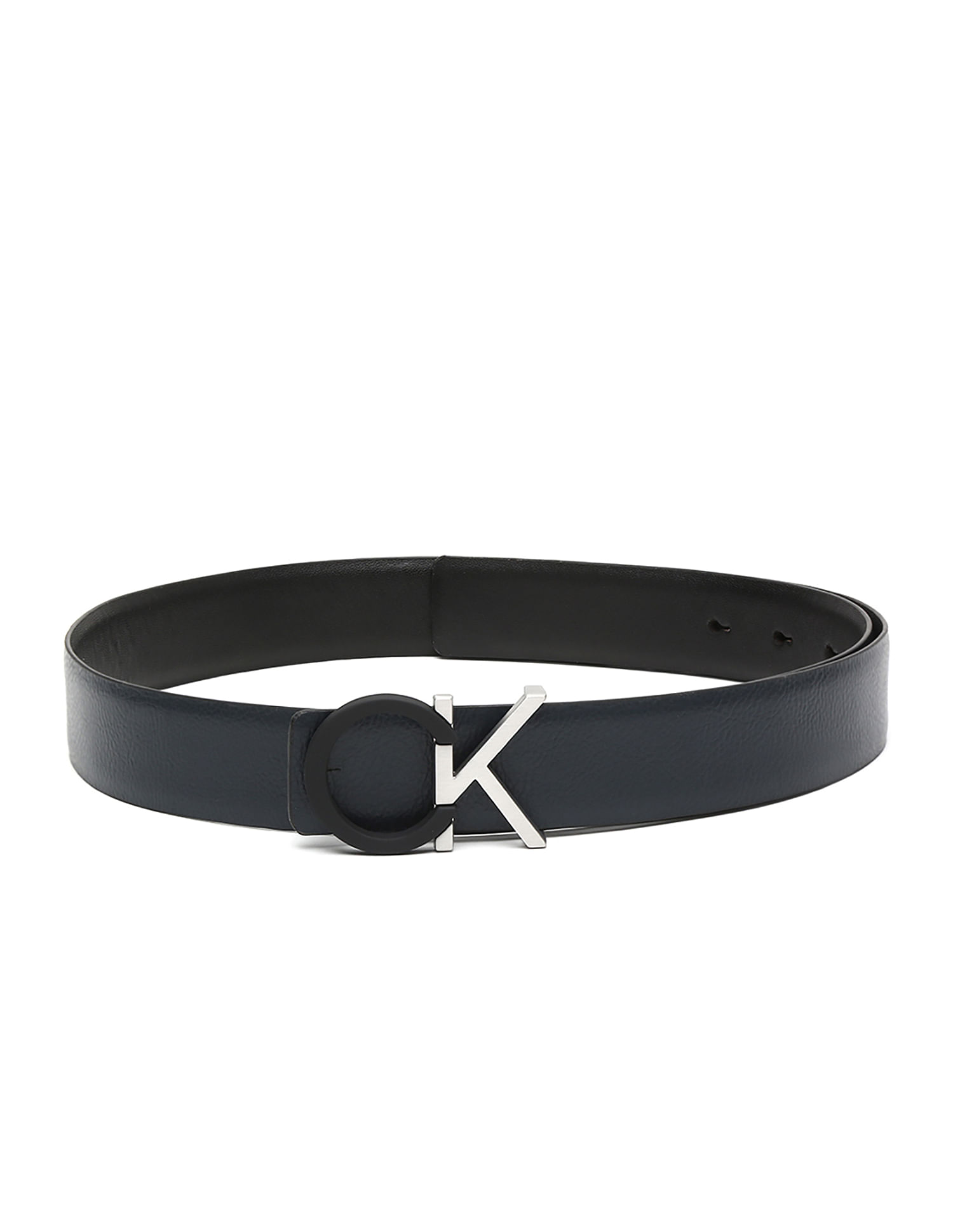 Calvin Klein Solid Leather Belt
