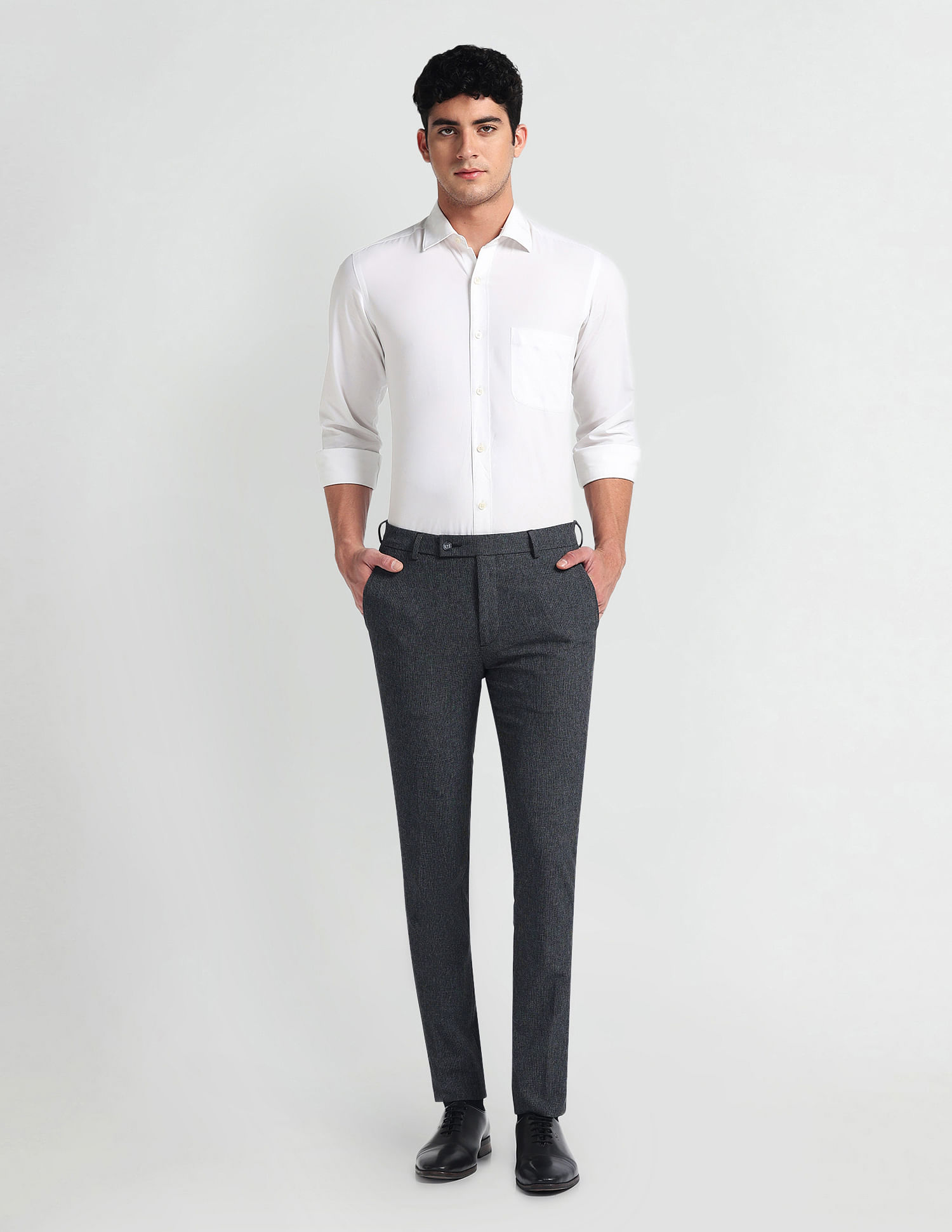 Arrow Smart Flex Super Slim Trousers