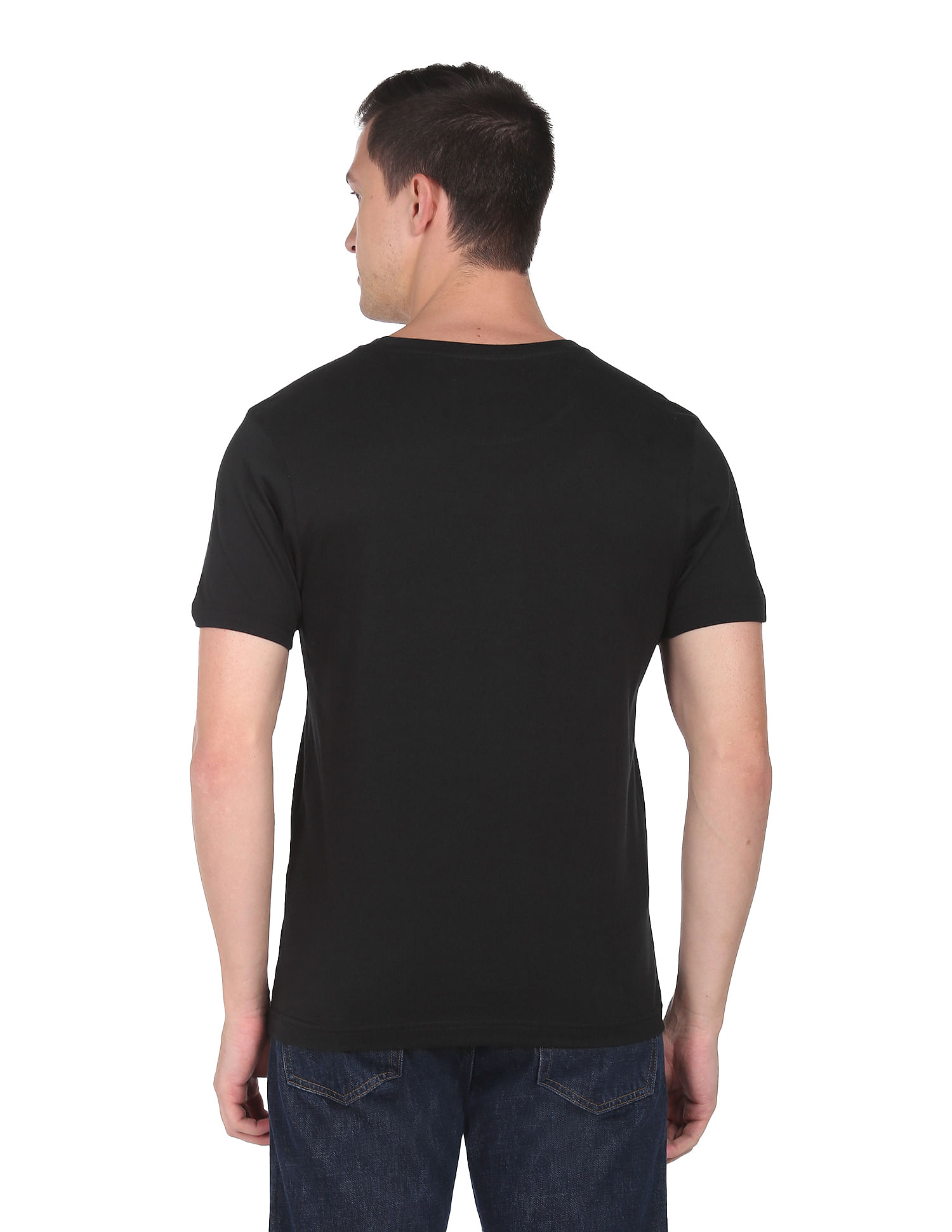 Arrow Newyork Graphic Print Cotton T-Shirt