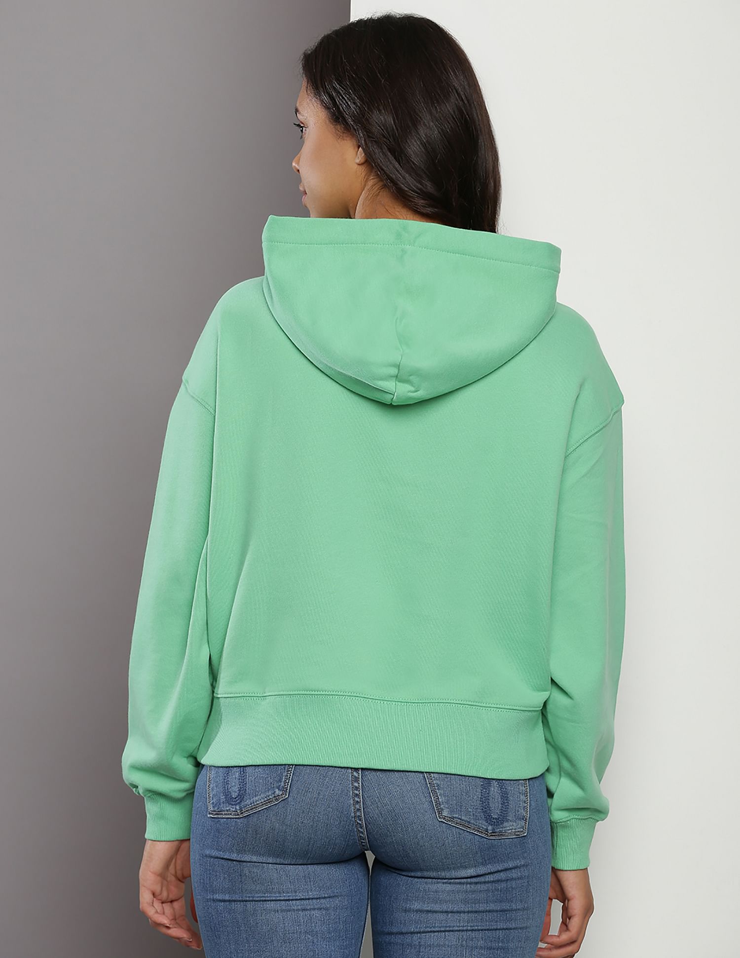 Calvin Klein Cotton Monologo Hooded Sweatshirt