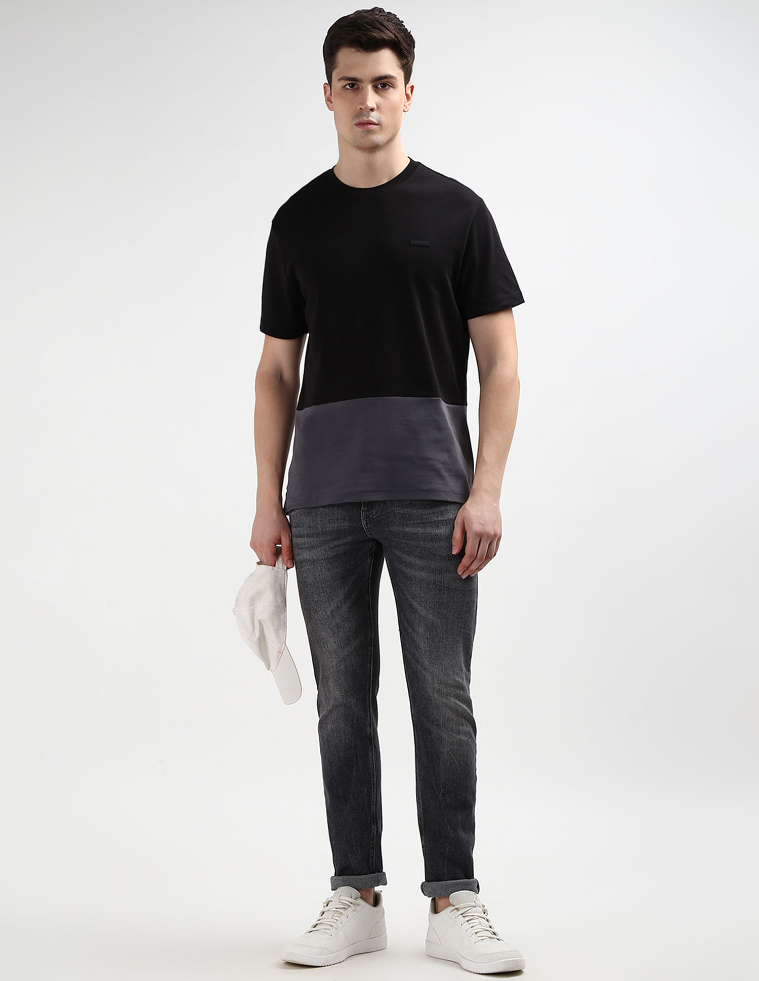 Calvin Klein Sustainable Colour Block T-Shirt