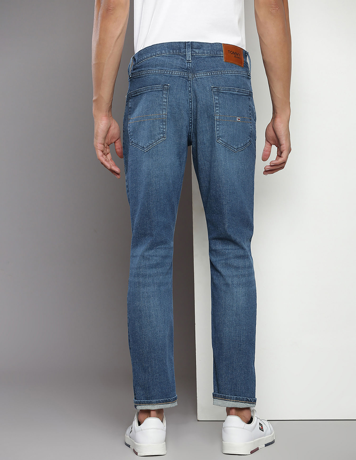 Tommy Hilfiger Austin Regular Fit Stone Wash Jeans
