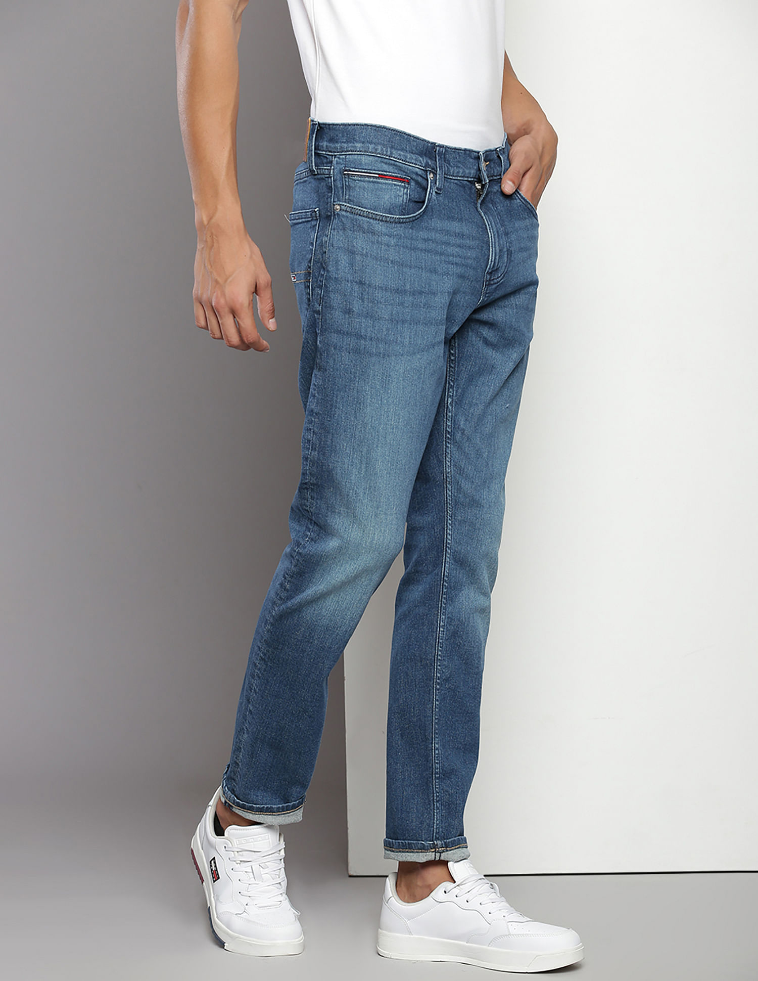 Tommy Hilfiger Austin Regular Fit Stone Wash Jeans