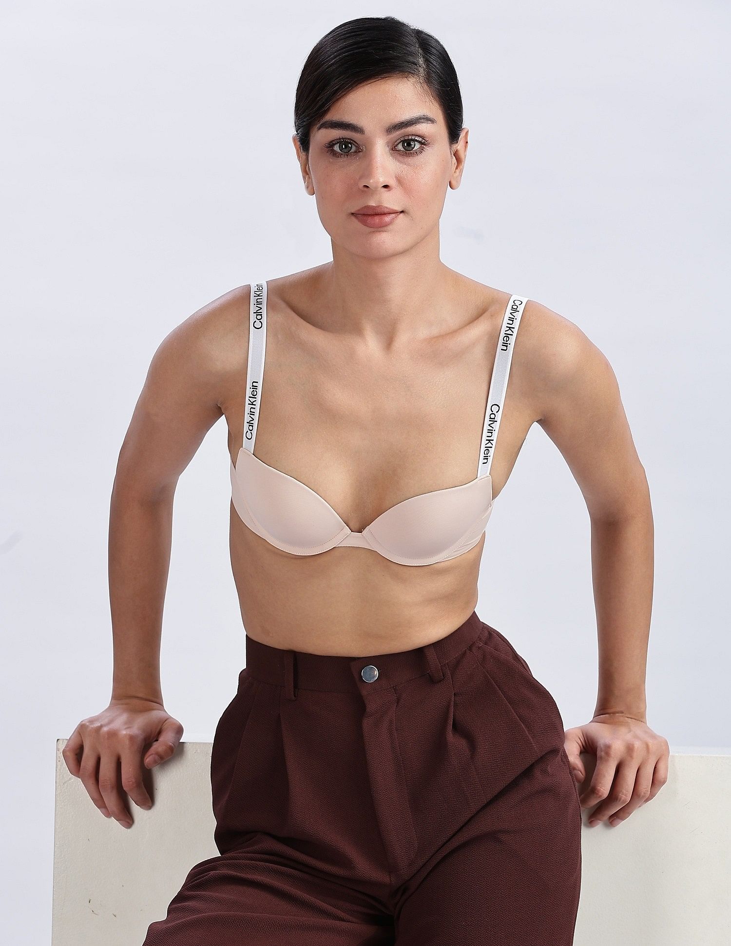Calvin Klein Underwear 3/4Th Coverage Padded Wired Push-Up Bra