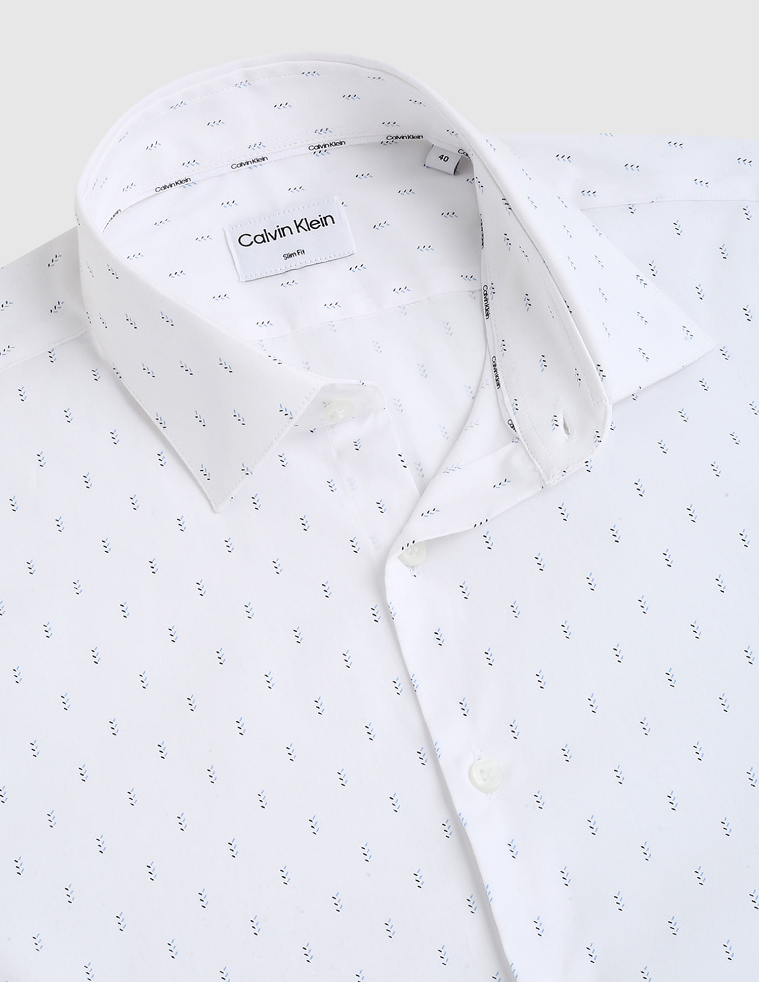 Calvin Klein Organic Cotton Poplin Weave Shirt