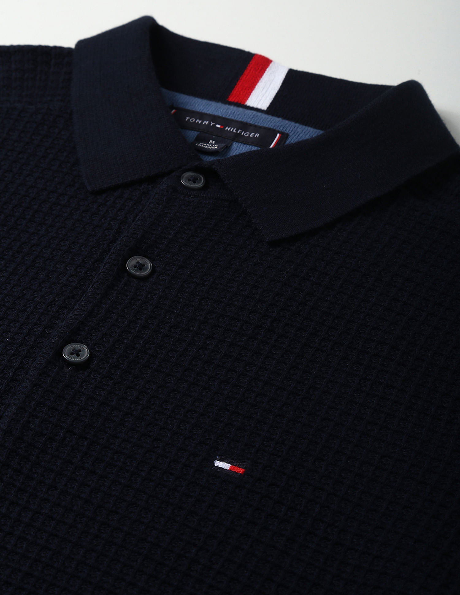 Tommy Hilfiger Spring Grid Short Sleeve Polo Shirt