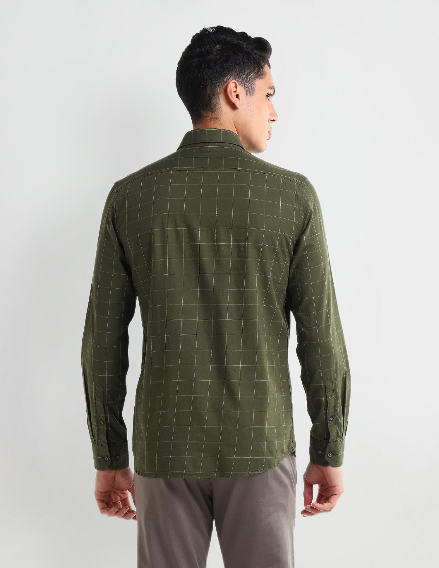 Arrow Sport Manhattan Slim Fit Dobby Shirt