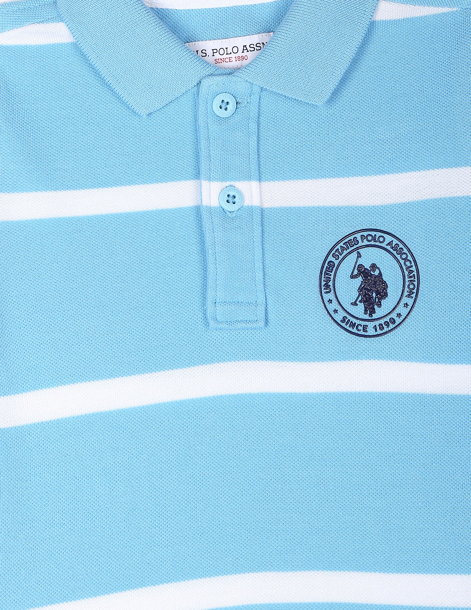 U.S. Polo Assn. Kids Iconic Horizontal Stripe Polo Shirt