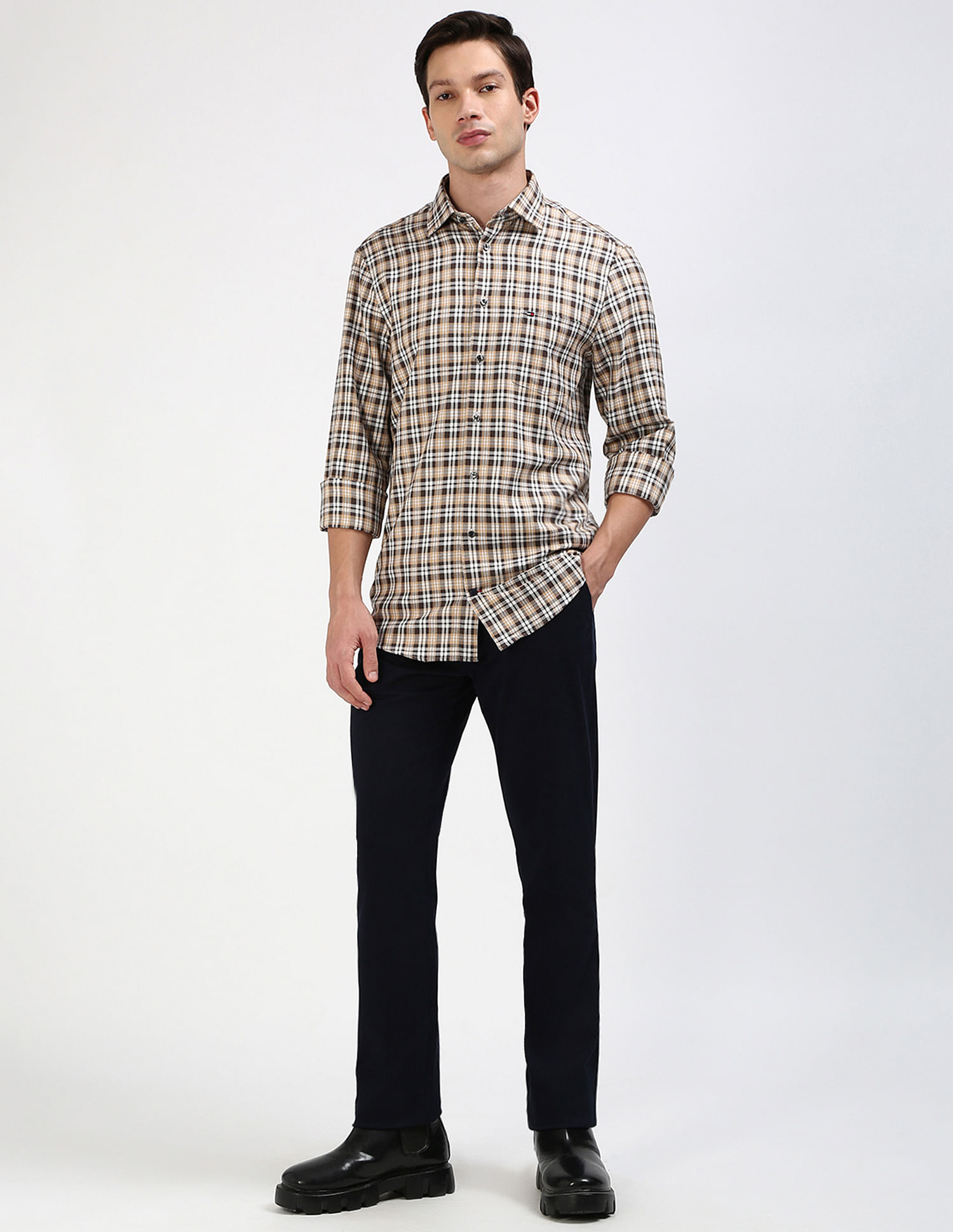 Tommy Hilfiger Checked Regular Fit Shirt