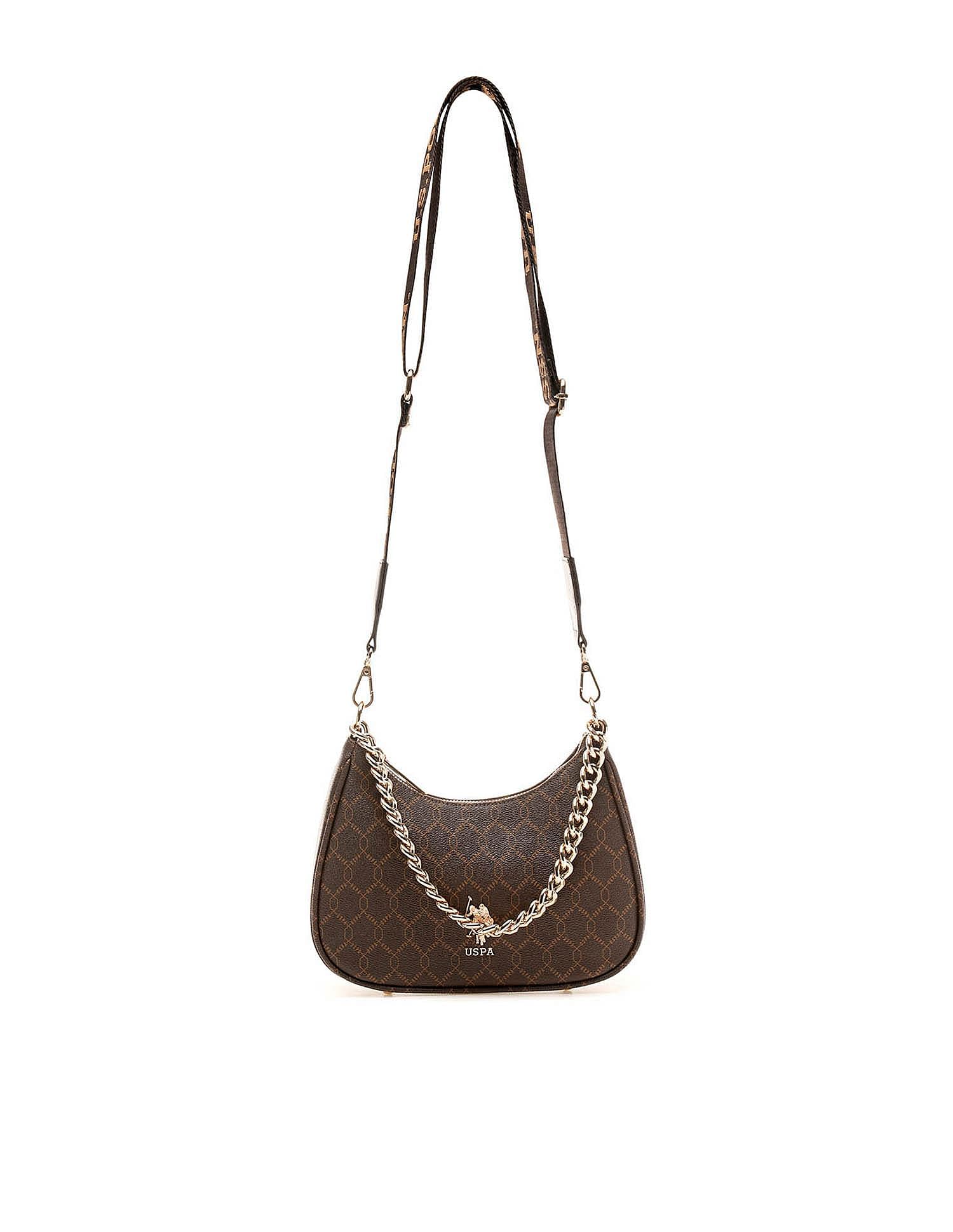 U.S. Polo Assn. Kali Monogram Shoulder Bag