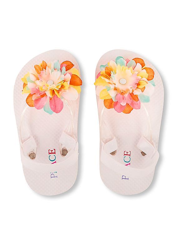 Big flower flip online flops