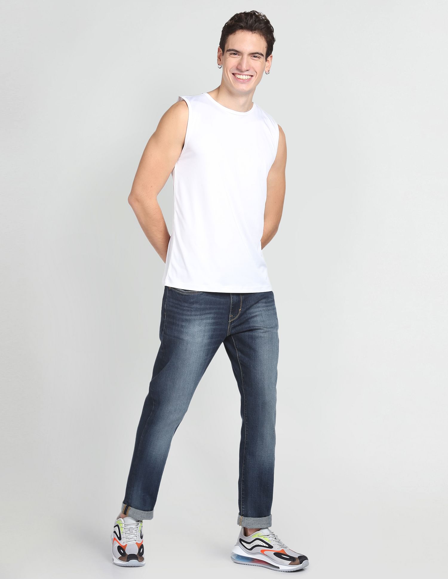 Flying Machine Vintage Freddie Slim Straight Fit Jeans