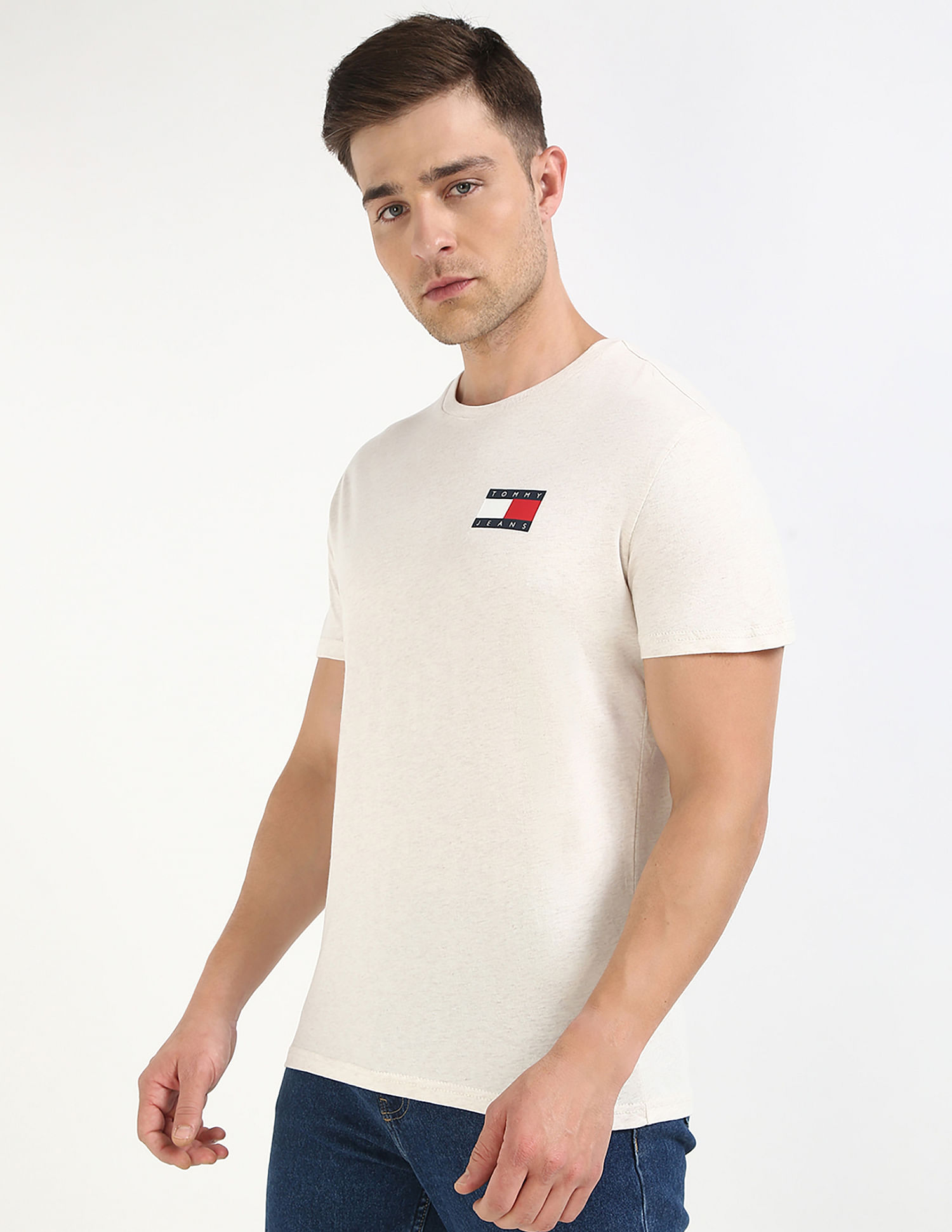 Tommy Hilfiger Logo Slim-Fit Cotton T-Shirt