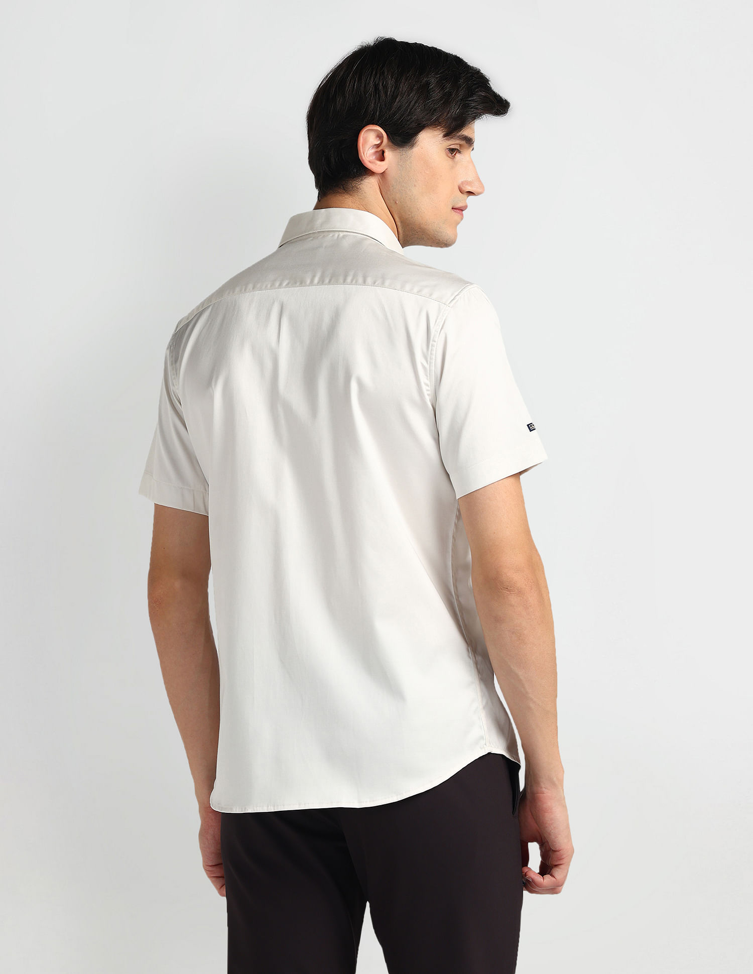 Arrow Sports Brooklyn Ultra Slim Fit Solid Shirt