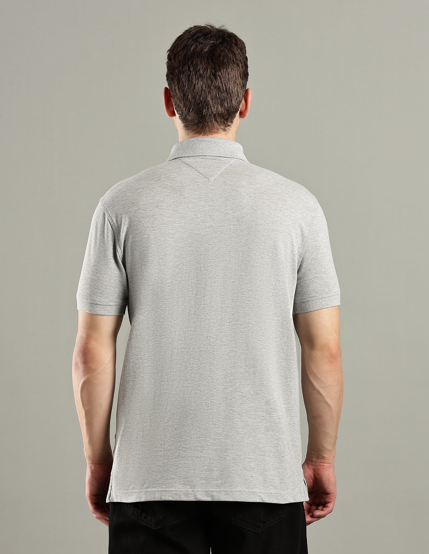 Tommy Hilfiger Printed Regular-Fit Cotton Polo T-Shirt