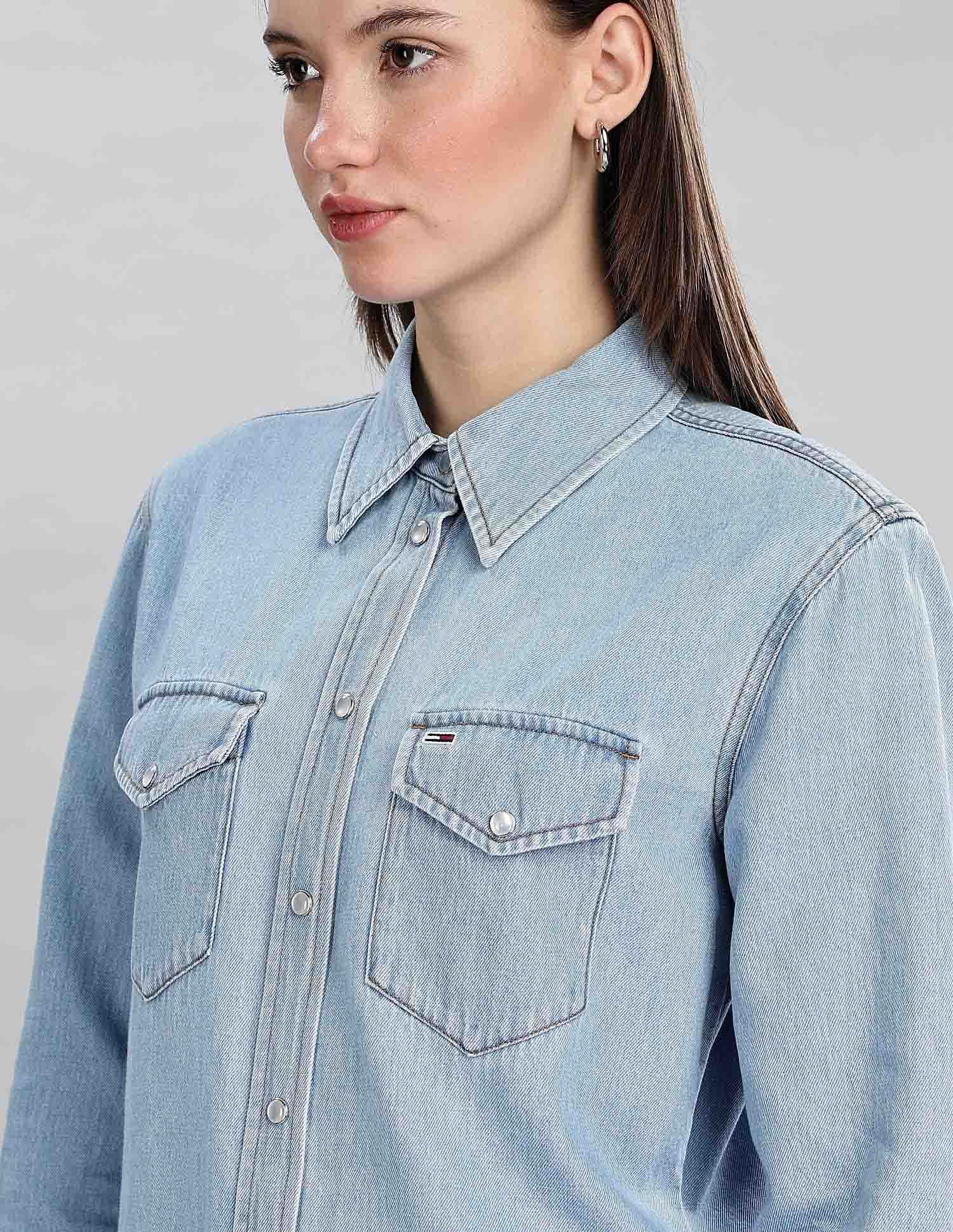 Tommy Hilfiger Womens Blue Solid Dresses