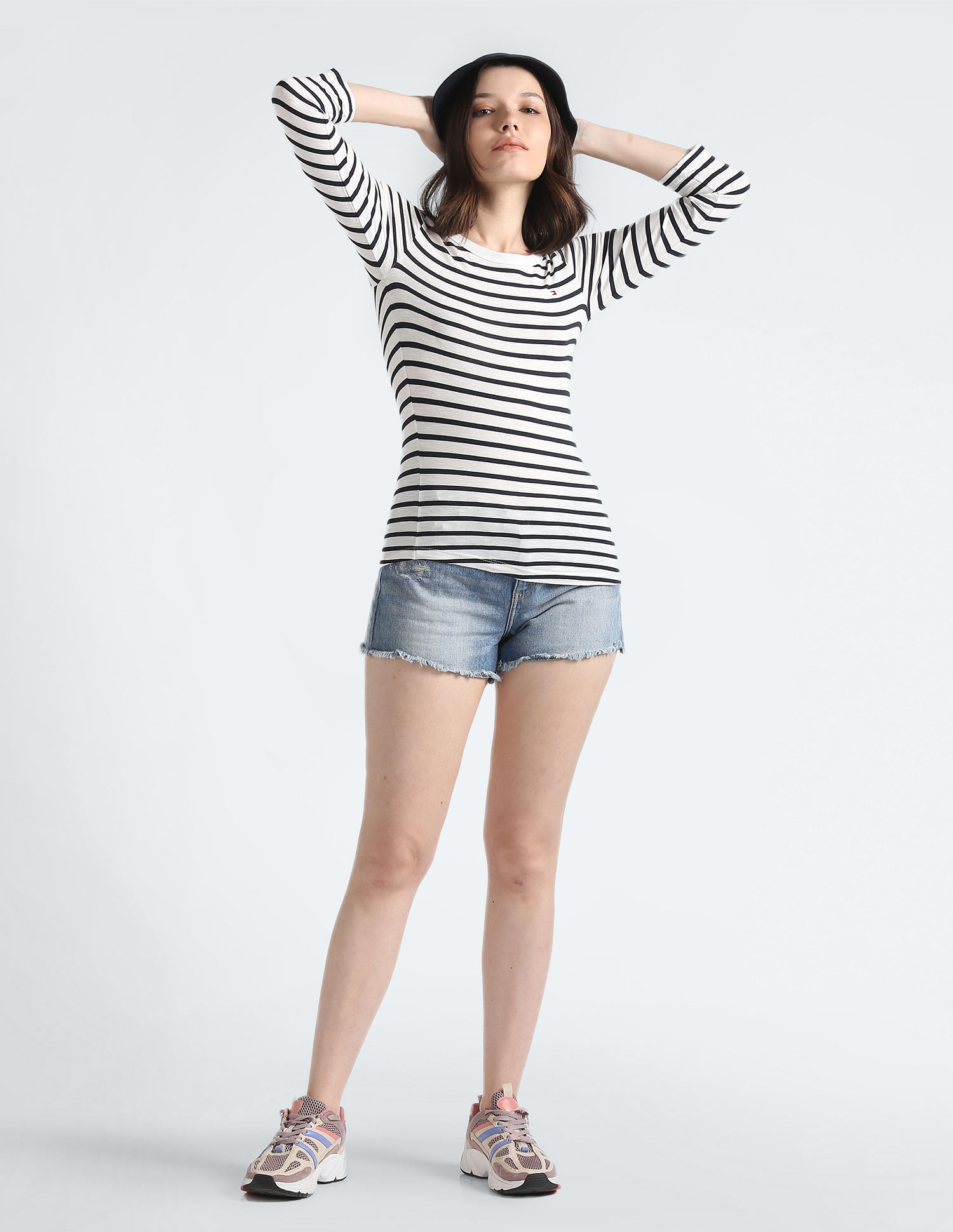 Tommy Hilfiger 1985 Slim Three-Quarter Sleeve T-Shirt