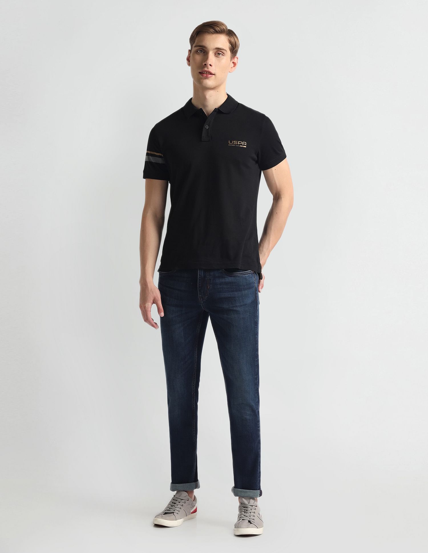 U.S. Polo Assn. Denim Co. Regallo Skinny Fit Blue Jeans
