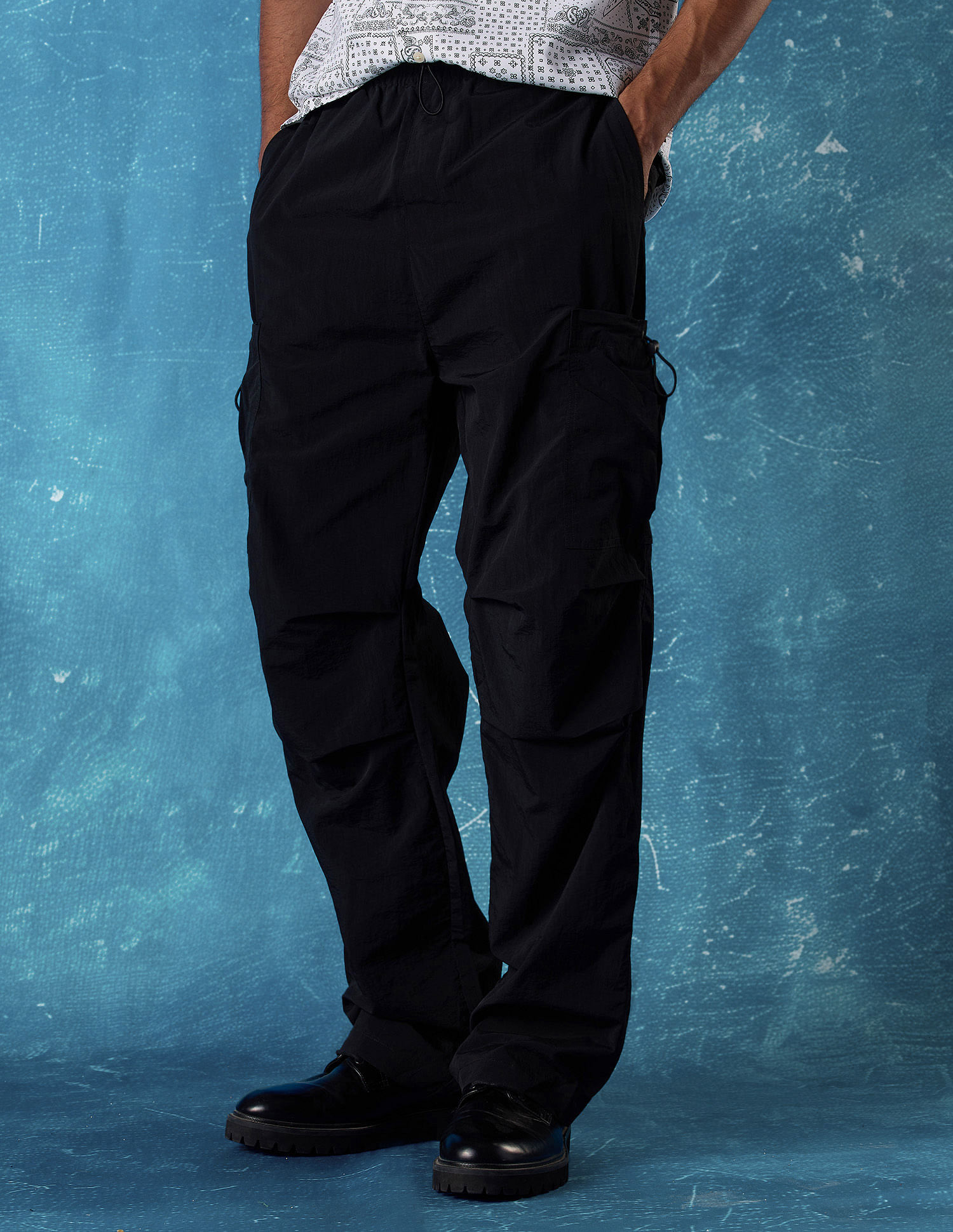 Flying Machine Relaxed Fit Twill Cargo Pants