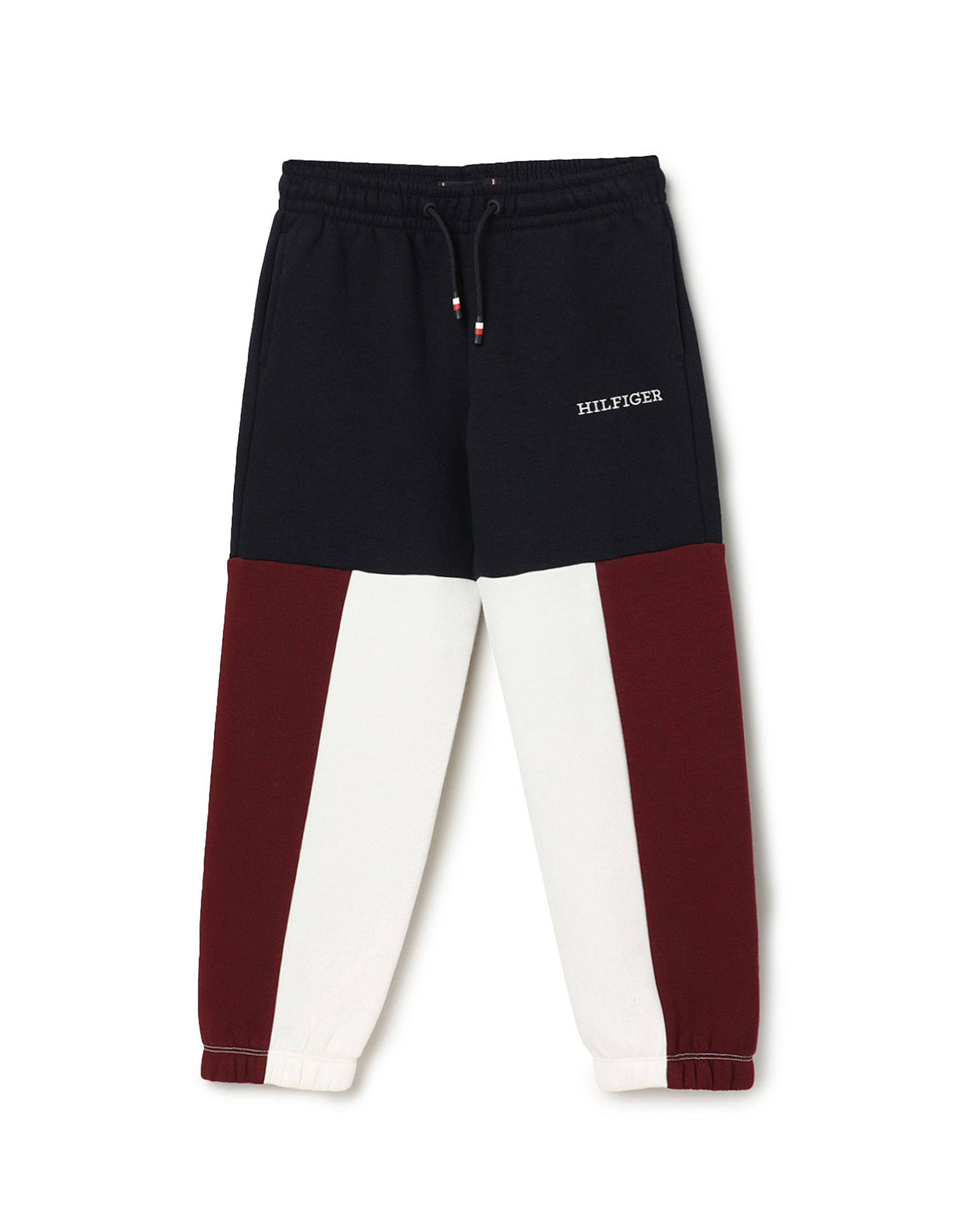 Tommy Hilfiger Kids Boys Colourblocked Fleece Joggers