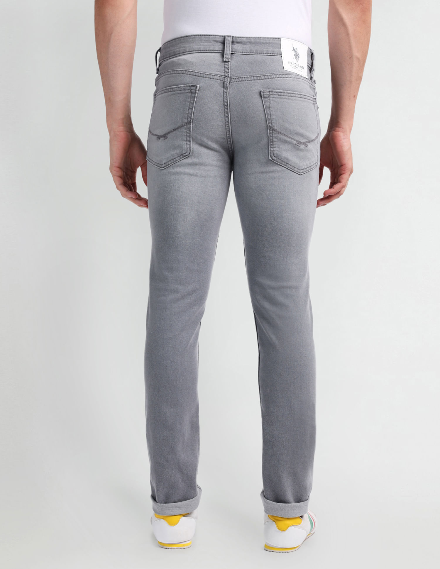 U.S. Polo Assn. Denim Co. Regallo Skinny Fit Grey Jeans