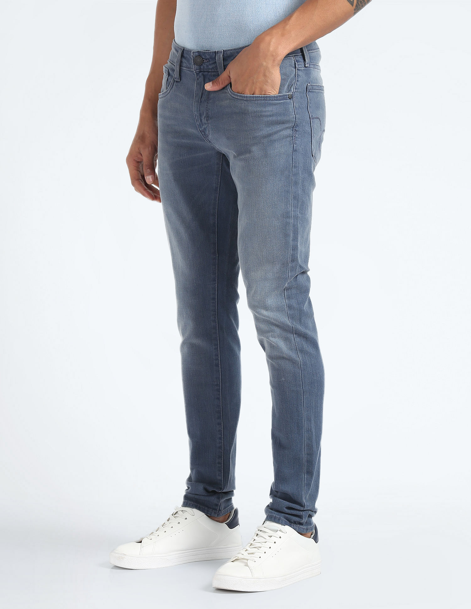 Flying Machine Jackson Skinny Fit Stone wash Jeans