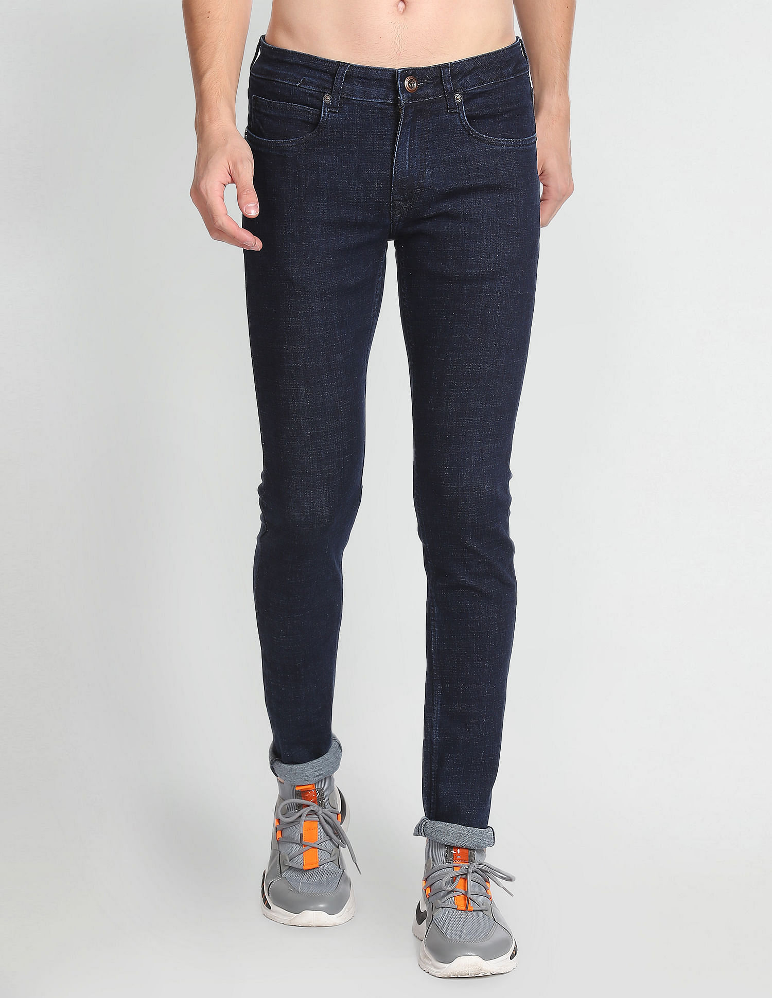 Flying Machine Jackson Skinny Fit Low Rise Jeans