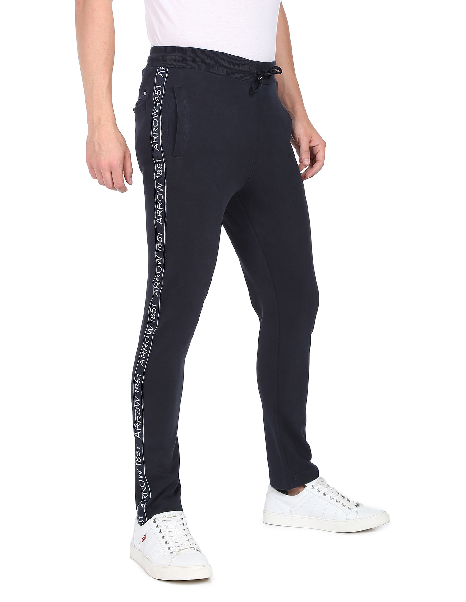 Buy Black Track Pants for Men by Arrow Sports Online  Ajiocom