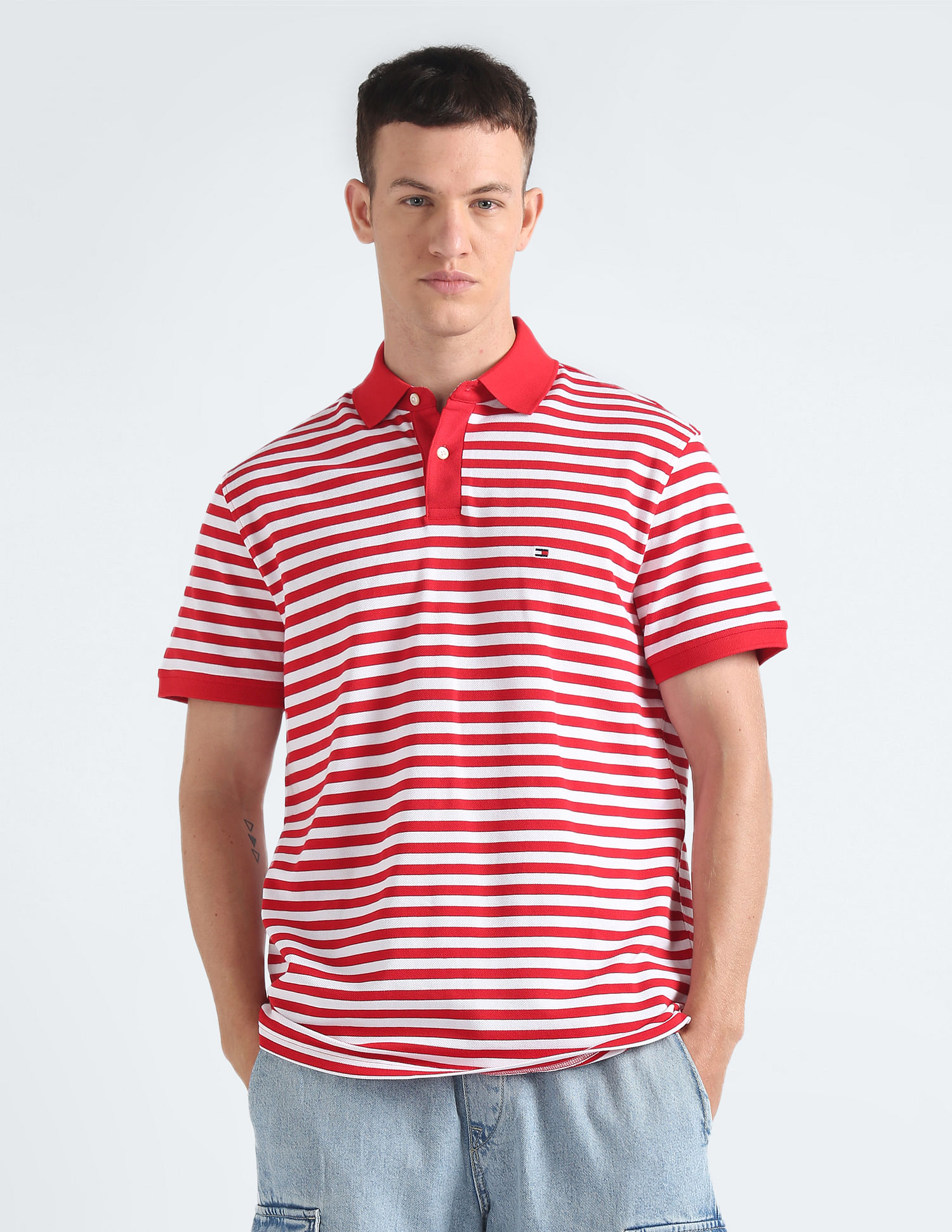 Tommy Hilfiger Horizontal Stripe 1985 Polo Shirt