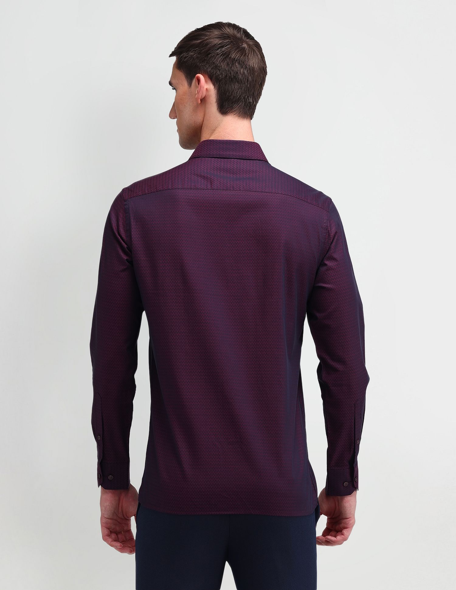 Arrow Liberty Classic Fit Textured Shirt