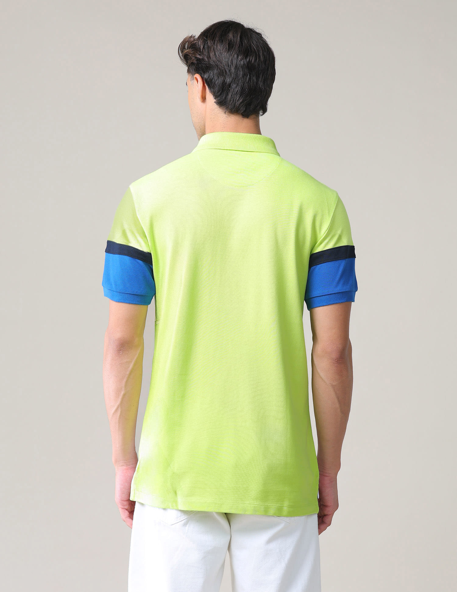 Buy U.S. Polo Assn. Colour Block Pique Polo Shirt - NNNOW.com