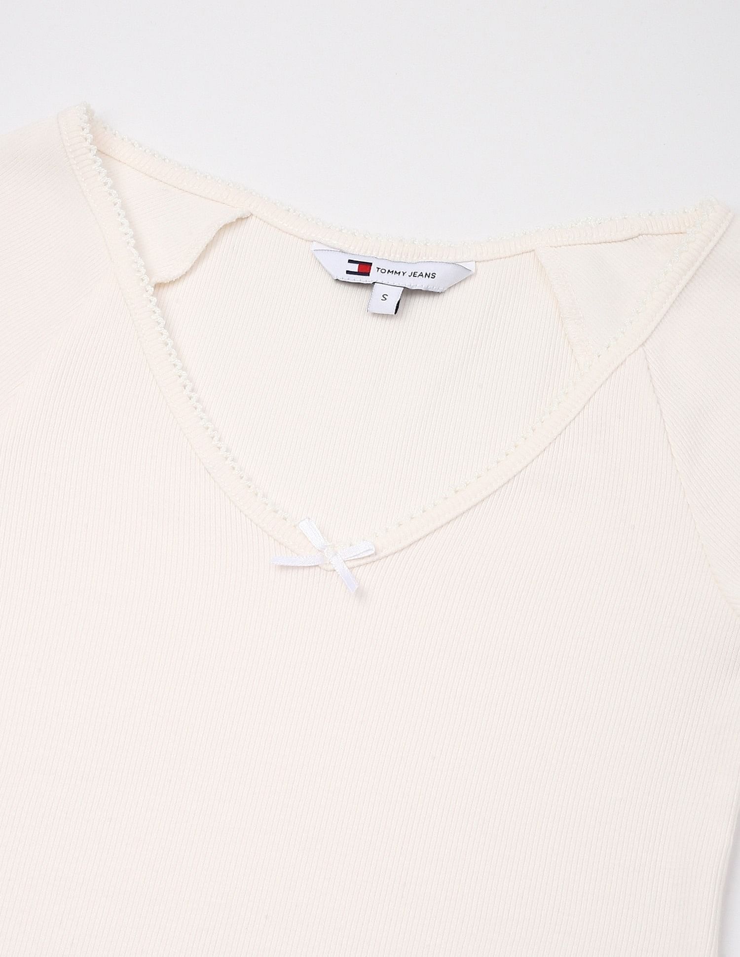 Tommy Hilfiger Slim-Fit Cotton Round Neck Top